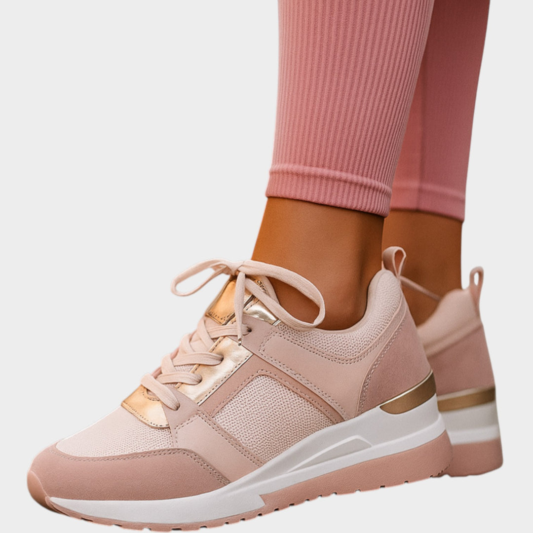 Elevate Comfort Wedge Sneakers