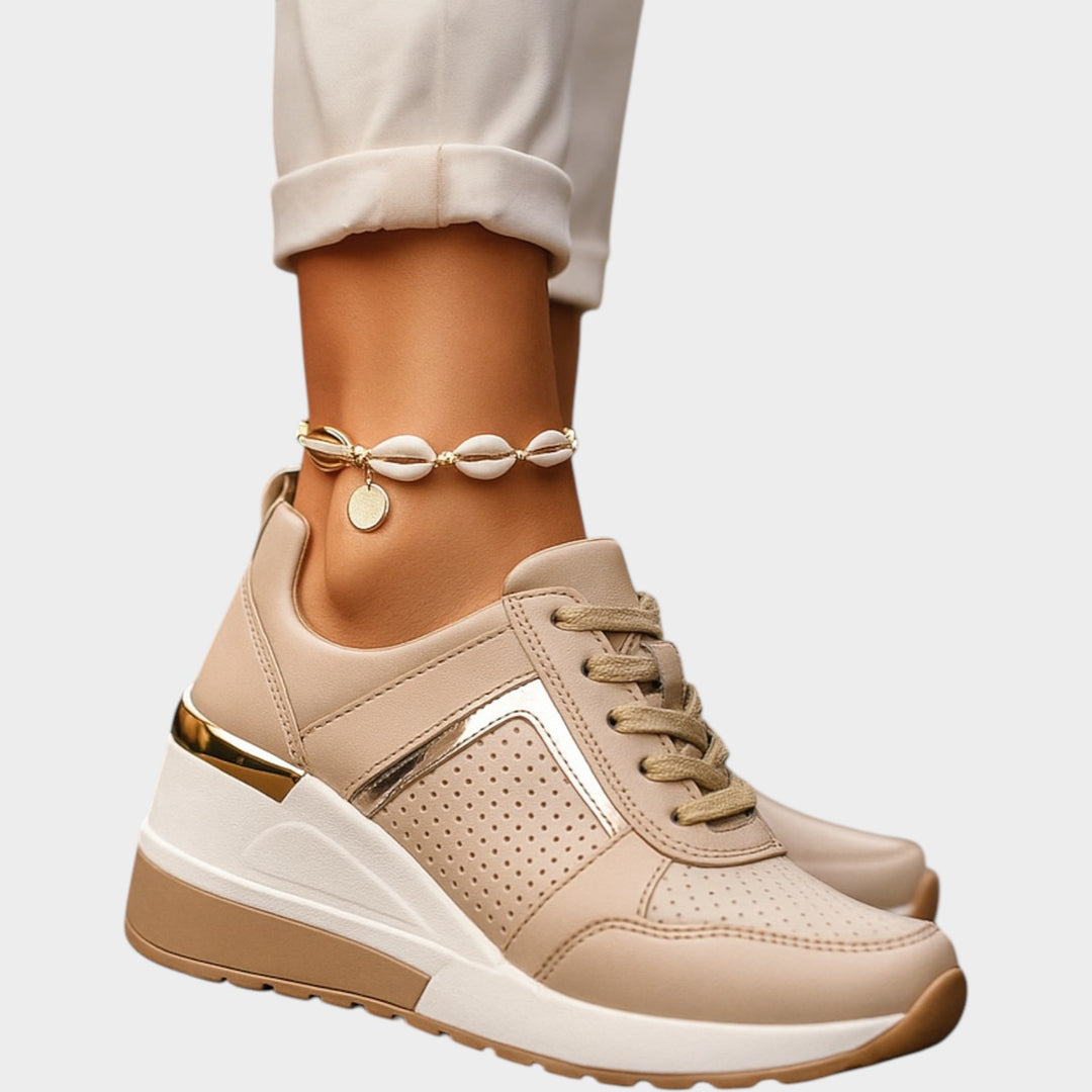 Elevate Comfort Wedge Sneakers