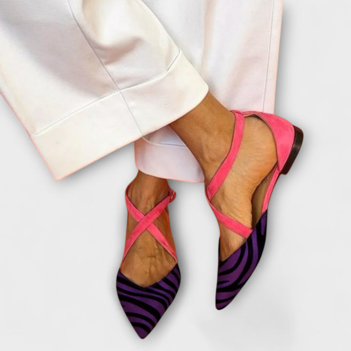 Fenna - Strappy Ballet Flats