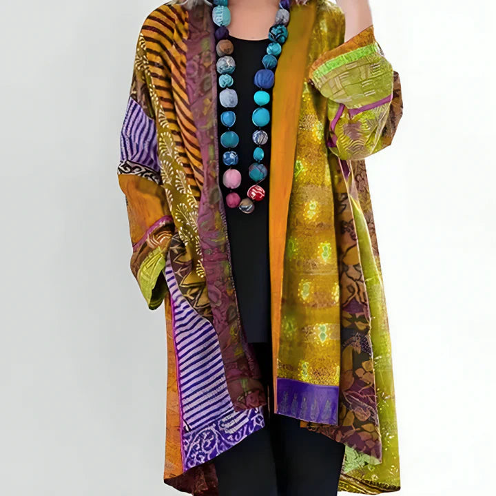 Sarah Women's Bohemian Print Kimono