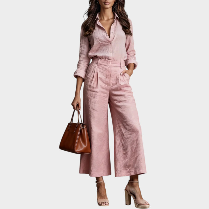 Effortless Chic Linen Set