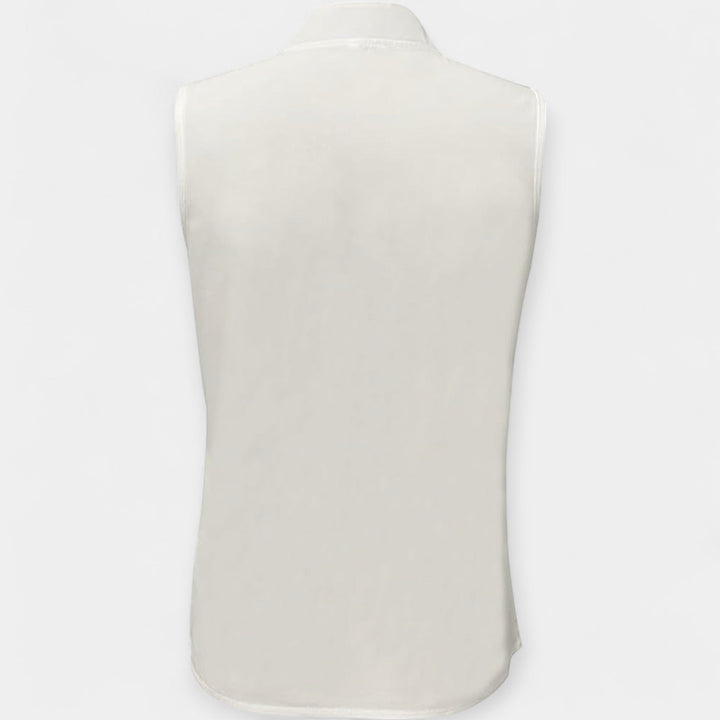 Sleeveless Monochrome Top