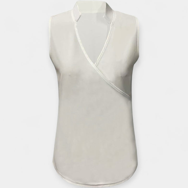 Sleeveless Monochrome Top