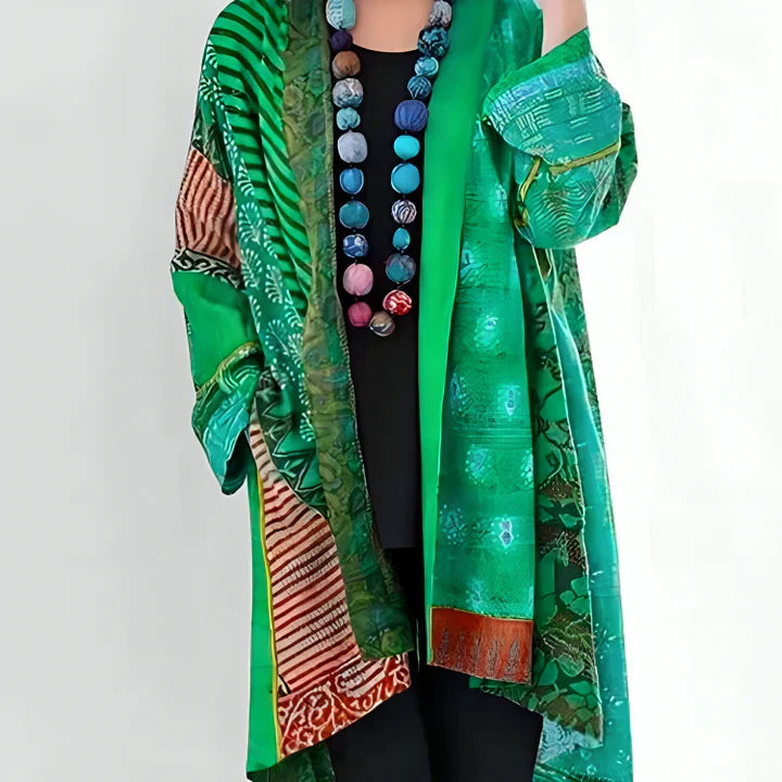 Sarah Women's Bohemian Print Kimono