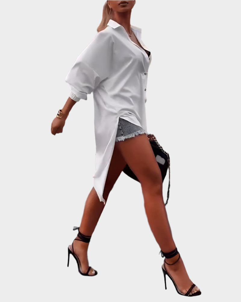 Shirt with Slit