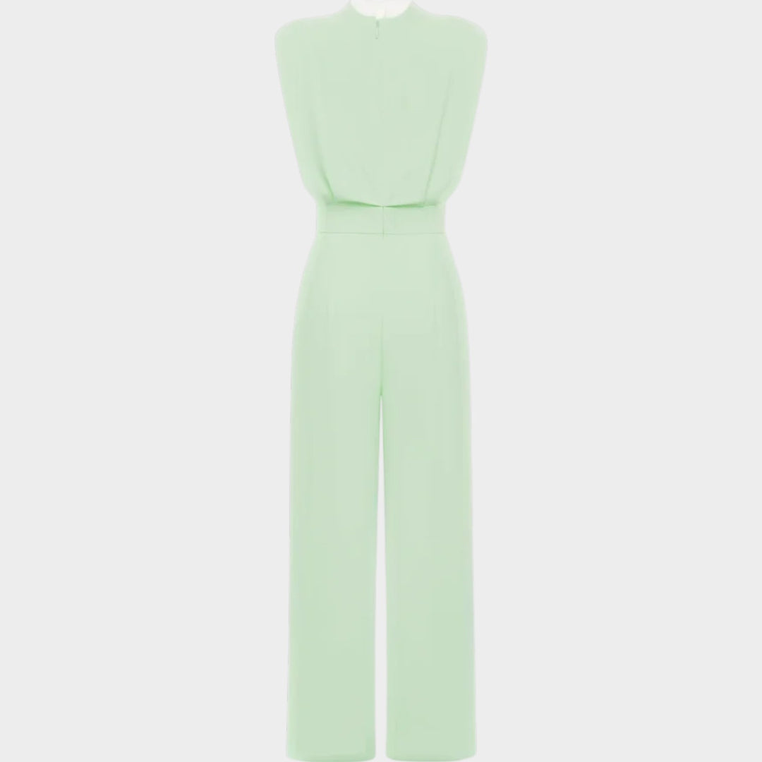 Elegant Wide-Leg Sleeveless Jumpsuit