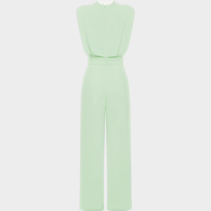 Elegant Wide-Leg Sleeveless Jumpsuit