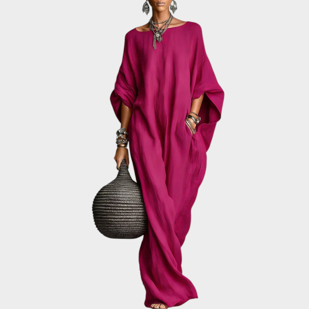 Oversized Boho Maxi Kaftan
