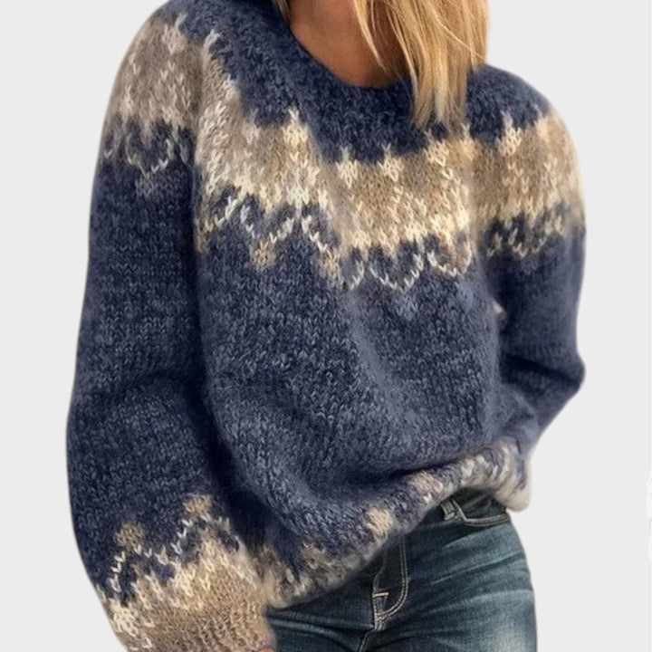 Freya™ - Nordic Pattern Sweater