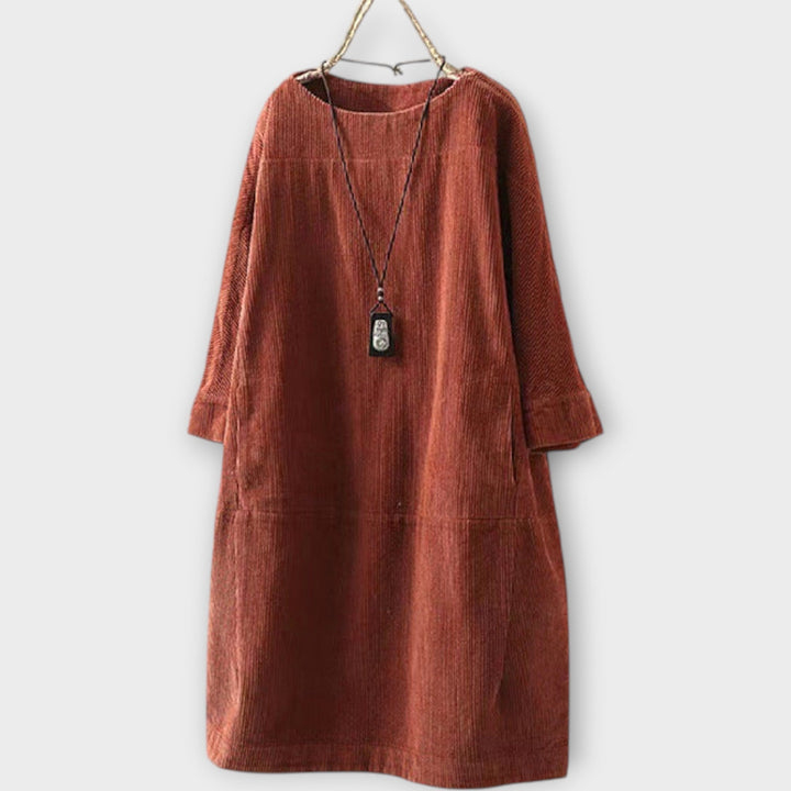 Retro Dress with Relaxed Fit