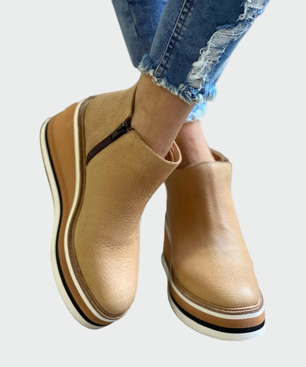 Inca Leather Ankle Boots