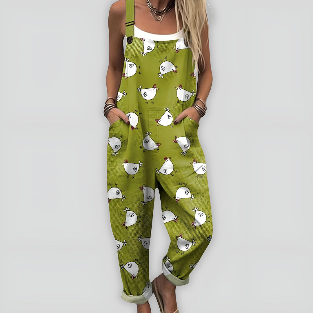 Comfortable and Stylish Overall with Relaxed Fit