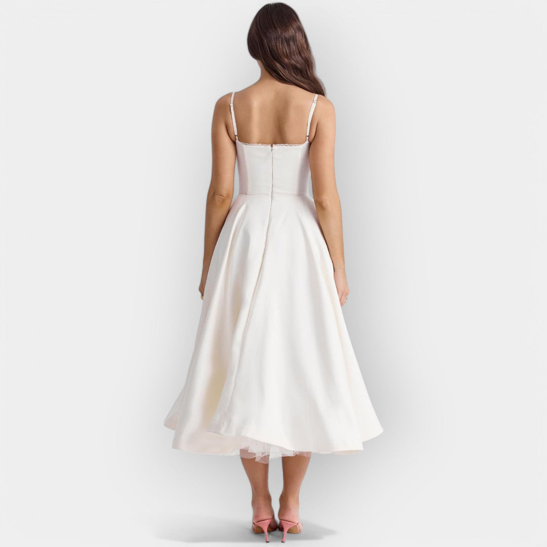 Refined Midi Dress for Summer