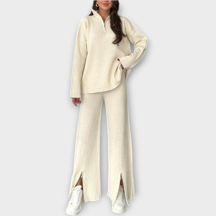 Ribbed Lounge Knit Set