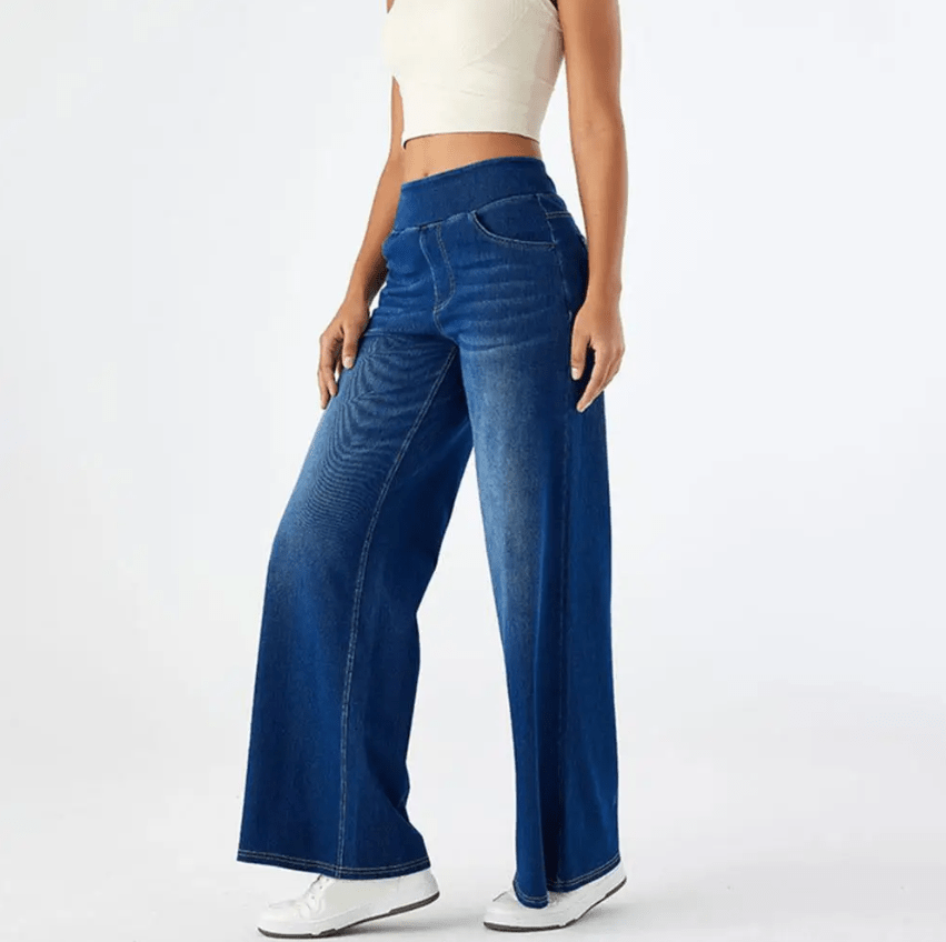 Comfortable Trousers with Elasticated Waist