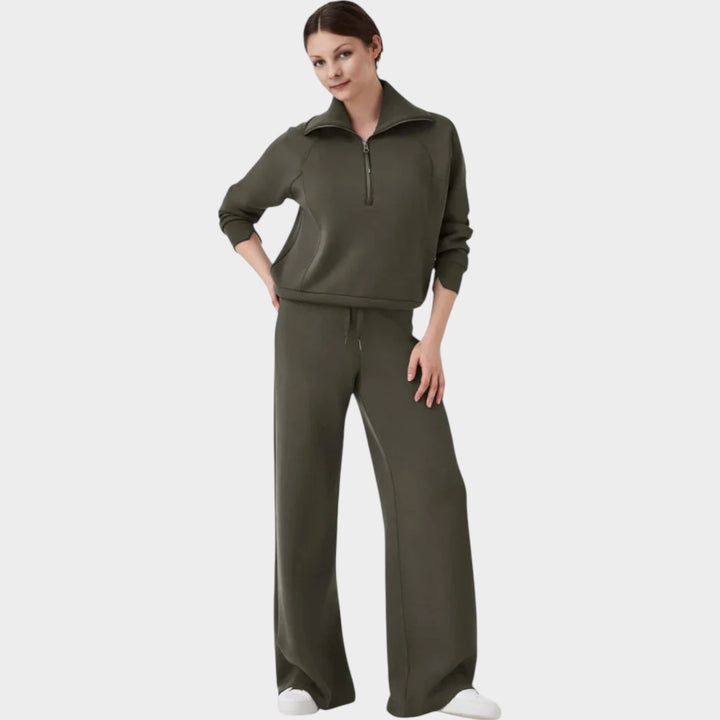 Ultimate Cozy Zip-Neck Lounge Set