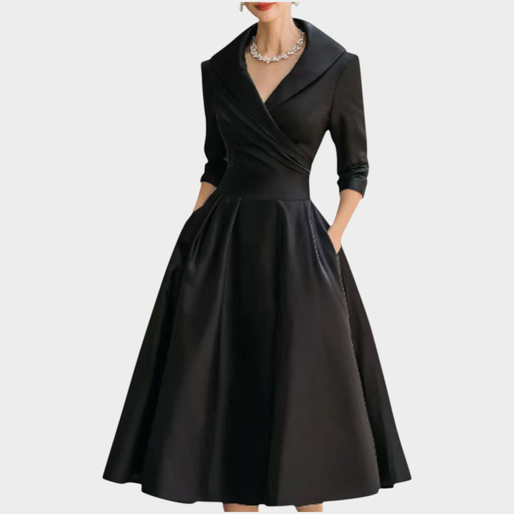 Classic A-Line Evening Dress