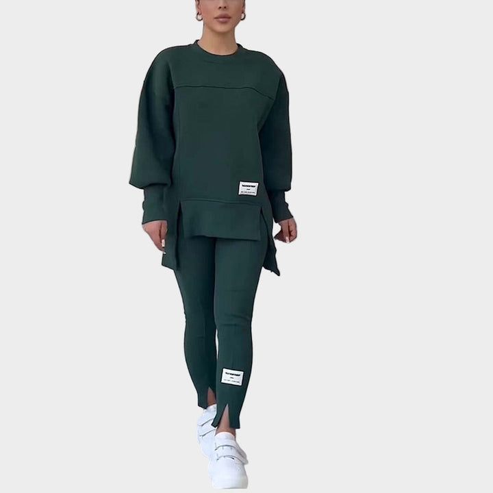 Women's Hoodie Set with Leggings and Modern Comfort