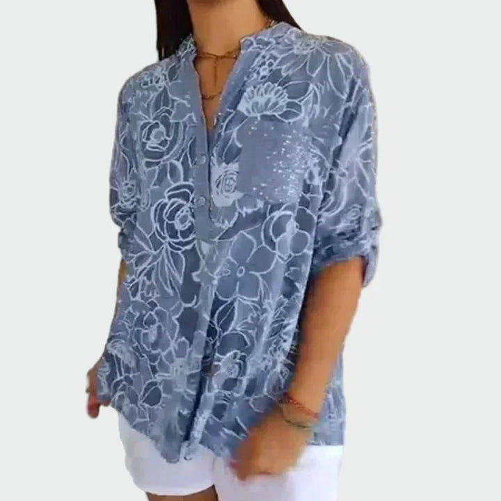 Floral Patterned Blouse